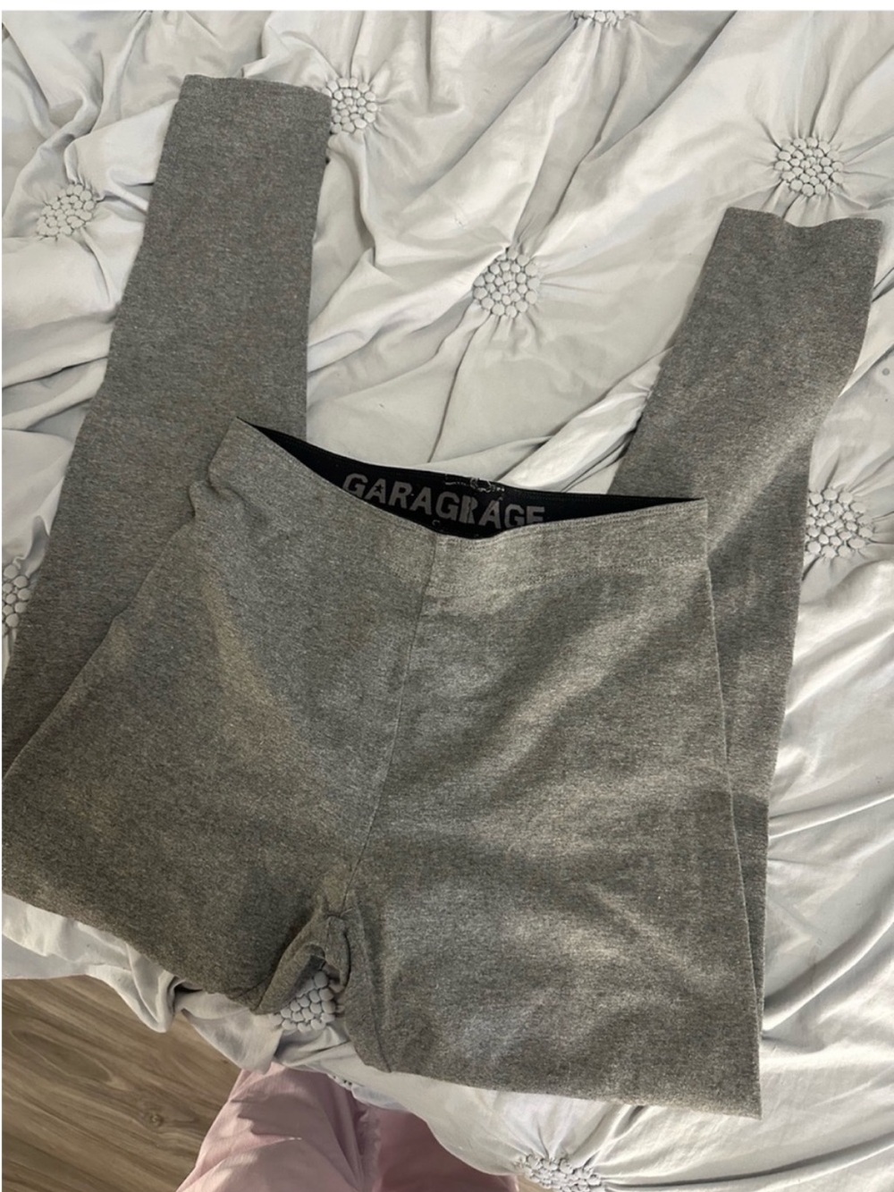 Garage Women's Gray High-Rise Ponte Leggings